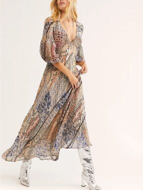 Free People Moroccan Dreams Maxi Dress MSRP$228